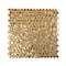 Apollo Tile Sample of Sun Reflection 12.2"x12.2" Penny Round Glass Mosaic Tile APLAPN9905EC04 Sample - alternate 1